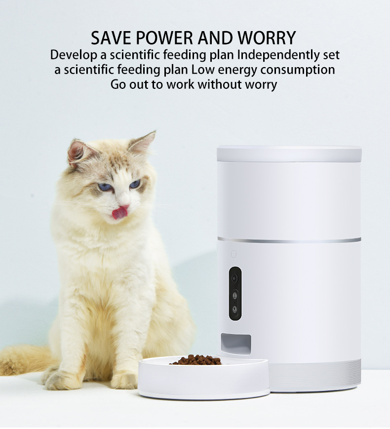 Cat & Dog Wifi Smart Automatic Feeder 4L