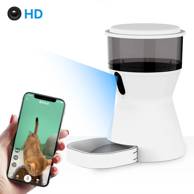 Cat Dog Wifi Smart Automatic Feeder 4L 01