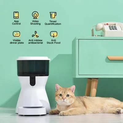 Cat Dog Wifi Smart Automatic Feeder 4L 02