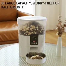 Automatic Cat Feeder With Wide Angle Hd Camera 3L05