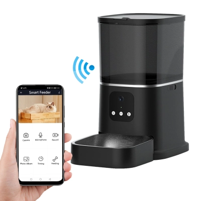 Cat & Dog Automatic Feeder With HD Camera 6L 02