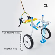 Adjustable Dog Wheelchairs for Back Legs Paralyzed Dog14