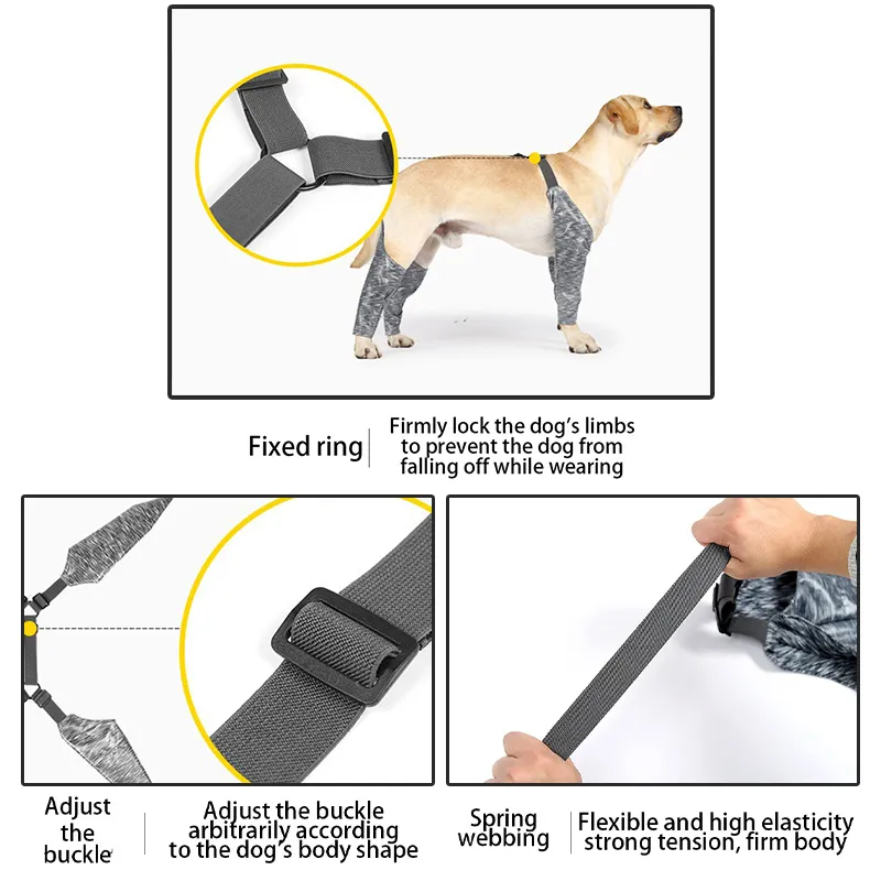 Dog Leg Sleeve for Anti-Licking Anti-Dirt02
