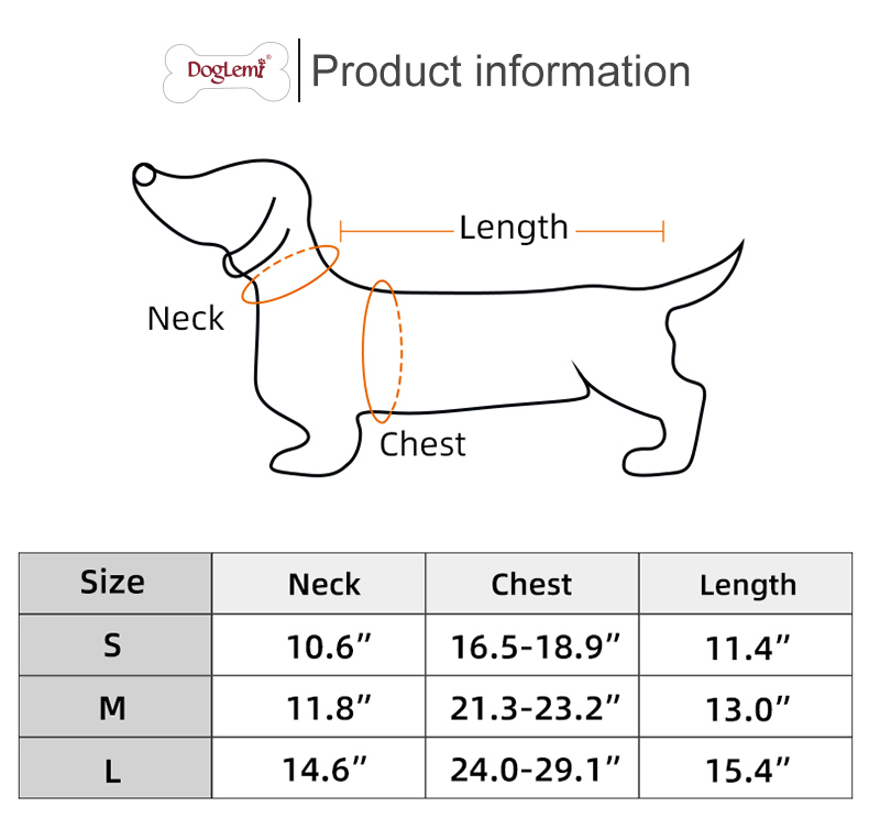 DOGLEMI Back Brace for Dogs With IVDD