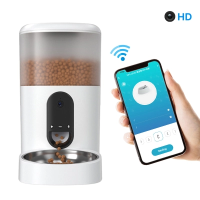 DUDUPET CAT DOG Automatic Feeders HD Video 4L 01