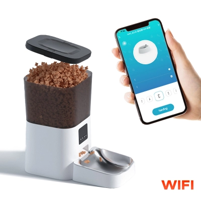 DUDUPET Smart Pet Feeder Wifi 4L 01