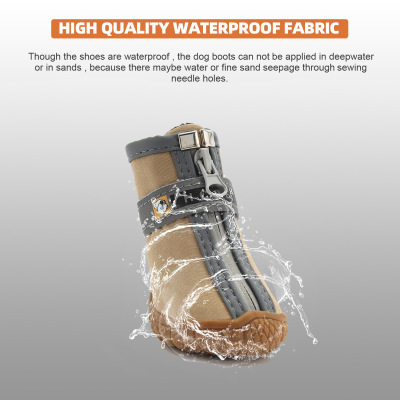 Hiking Dog Boots Of Waterproof 02
