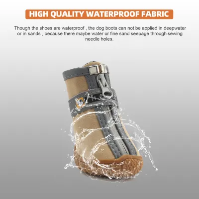 Hiking Dog Boots Of Waterproof 02