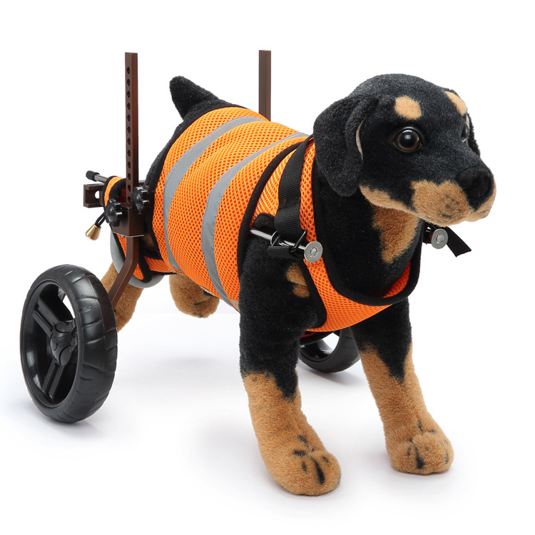 Adjustable Dog Cart Pet Mobility Dog Wheelchair For Handicapped Pet - Pet Wheelchair And Pet