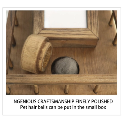 Jesus Cross Pet Urns With Memorial Photo Frame 02