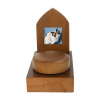 Pine Pet Urns With Photo Frame