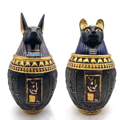 Egyptian God Pet Urns 01
