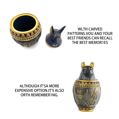 Egyptian God Pet Urns 02