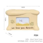Resin Cat Urns With Photo Frame