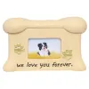 Resin Dog Urns With Photo Frame