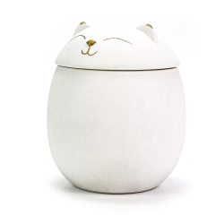 Ceramic Cat Cremation Urns With Seal Lid
