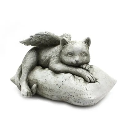 Cat Angel Memorial Stones 01
