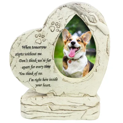 Dog Headstones With Picture Customizable 01