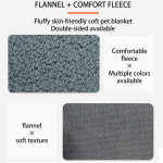 Flannel Dog Bed Blankets