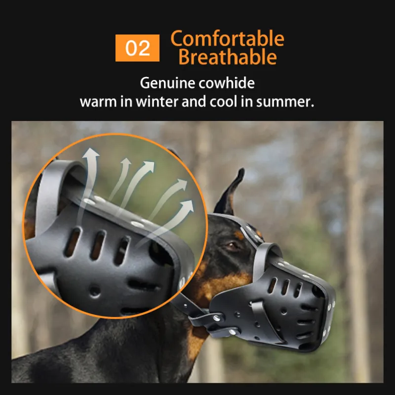 Leather Dog Muzzle