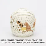 Resin Dog Cremation Urns With Seal Lid