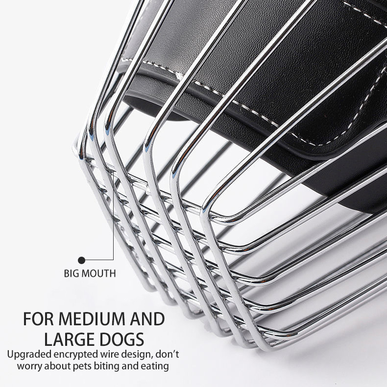 Adjustable Metal Dog Muzzle