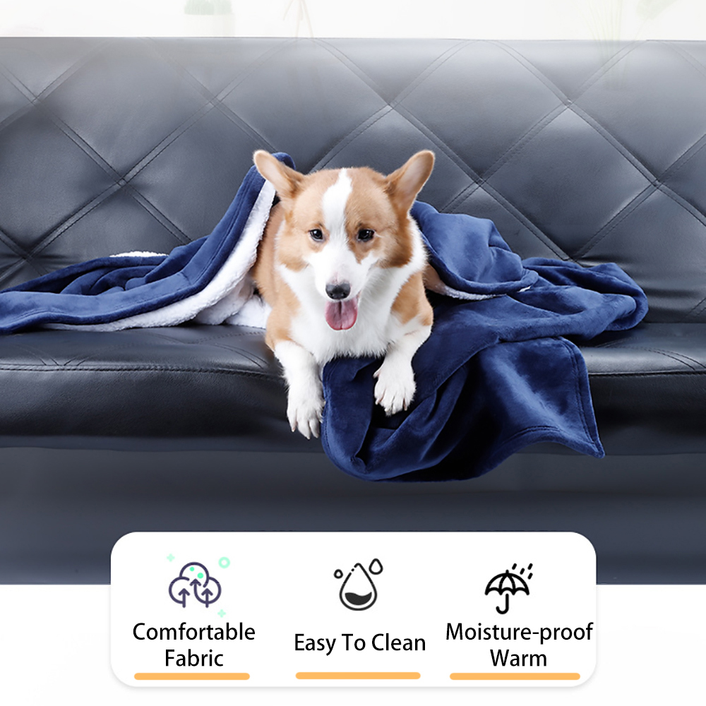 Double Waterproof Dog Bed Blankets