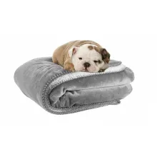 Lamb Fleece Waterproof Dog Blanket00