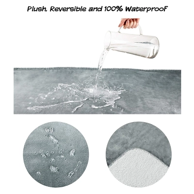 Lamb Fleece Waterproof Dog Blanket 02