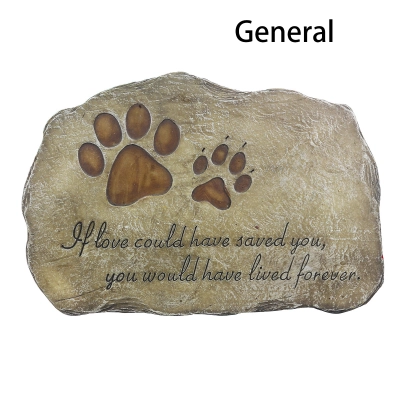Dog Headstones Outdoor Customizable 01