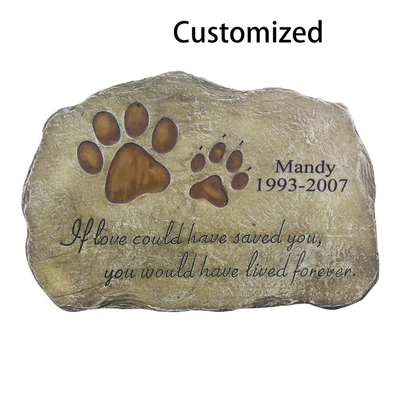 Dog Headstones Outdoor Customizable02