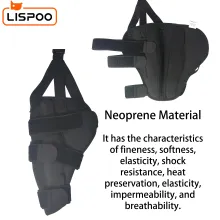 LISPOO Dog Knee ACL Brace With Metal Splint Hinged Flexible Support02
