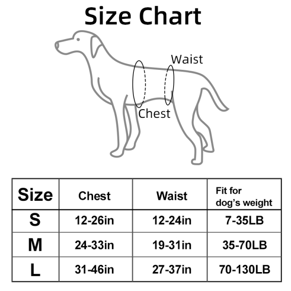 DOGLEMI Full Body Dog Lifting Harness