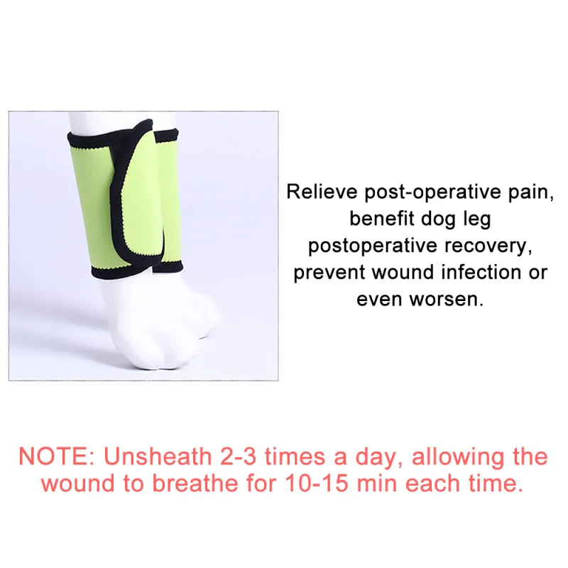 Dog Leg Brace for Hock Wrist Joint Protection