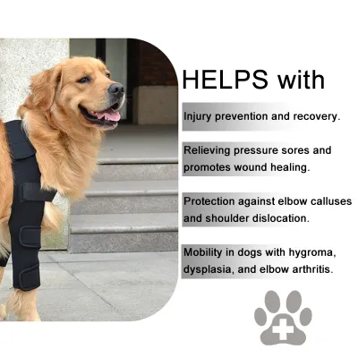 Dog Leg Wrap for Prevent Licking Chewing 02