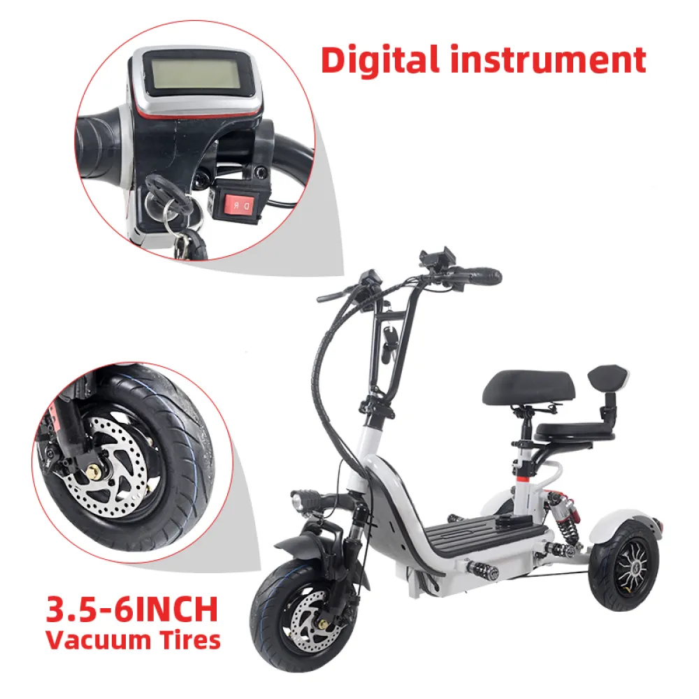 Folding Electric Tricycles For Traveling With Pets
