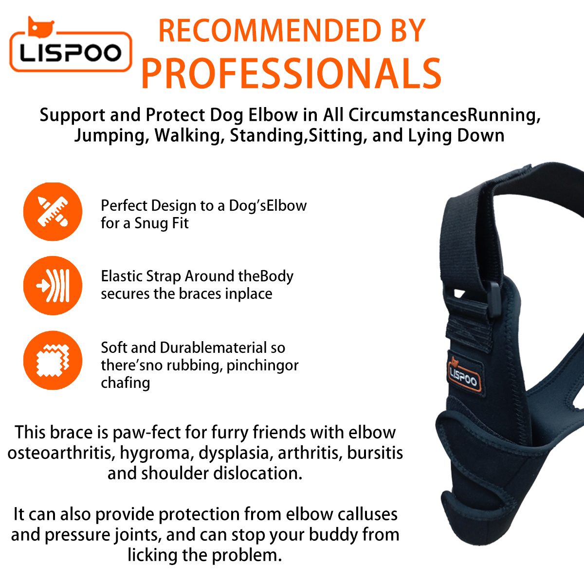 Dog Elbow Support For Elbow Arthritis