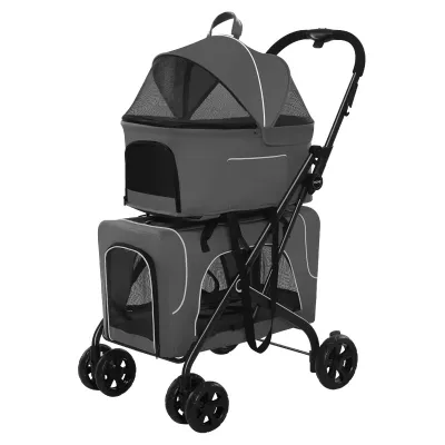 Dog Stroller with Pet Carriers Bag 01