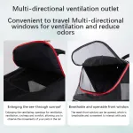 One-Click Foldable Dog Pushchair
