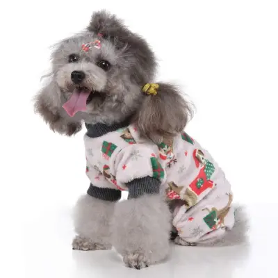 Gift Dog Christmas pajamas 01