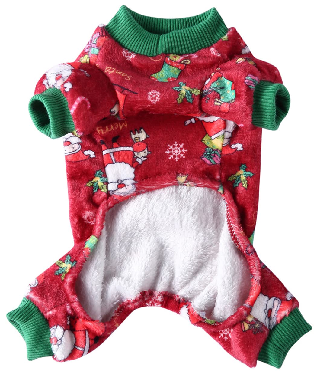 Santa Claus Dogs Pyjamas