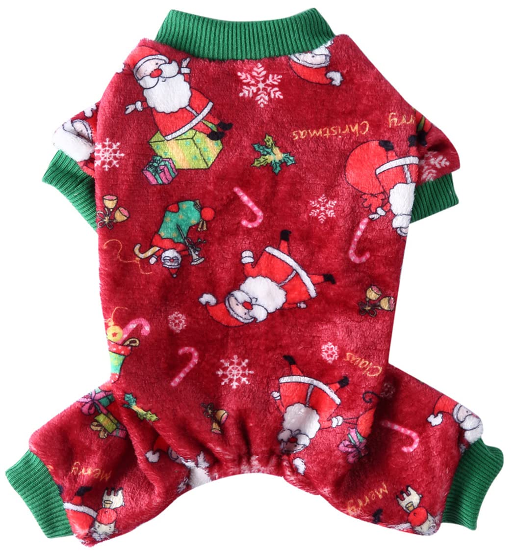 Santa Claus Dogs Pyjamas