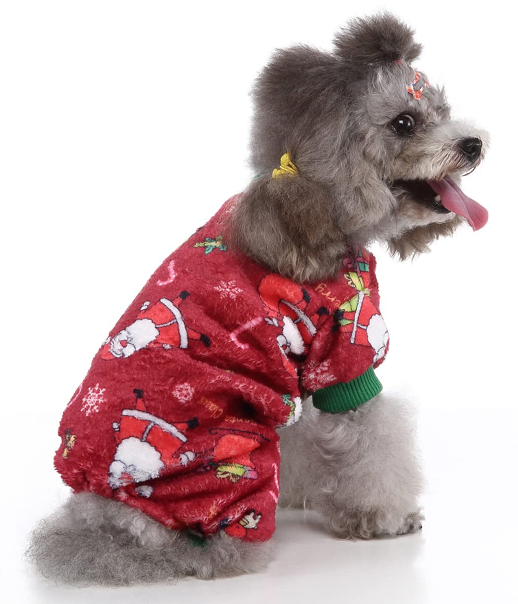 Santa Claus Dogs Pyjamas
