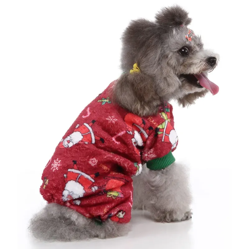 Santa Claus Dogs Pyjamas