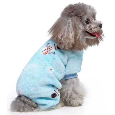 Snowman Christmas Dog Pajamas 02