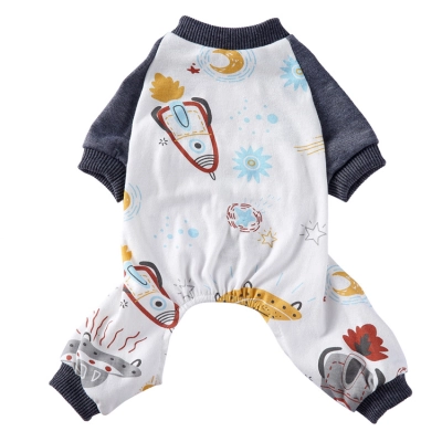 Aerospace Print Dog Pajamas 02