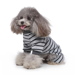 Stripes Print Dog Pajamas