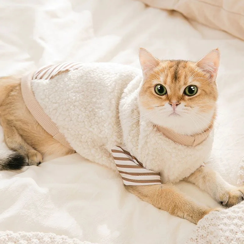 Warm Cat Fleece Jumper