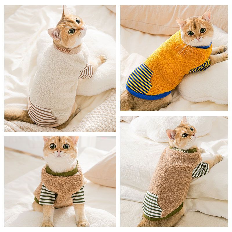 Warm Cat Fleece Jumper