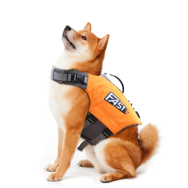 Dog Life Vest With Rescue Handle00
